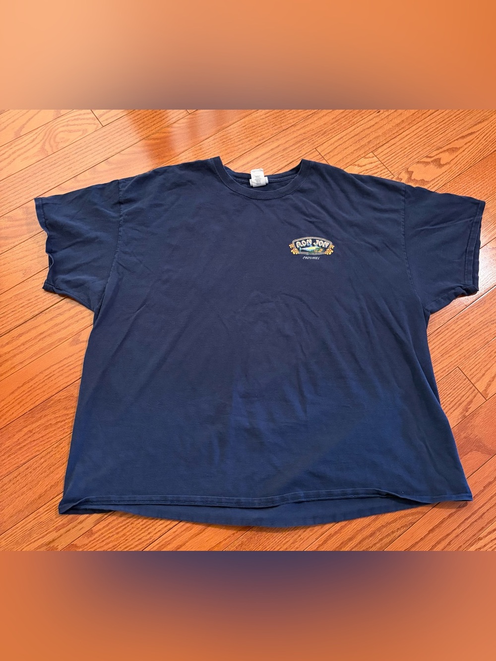 Ron Jon Surf Shop Navy Short Sleeve Men's T-Shirt Size 3XL